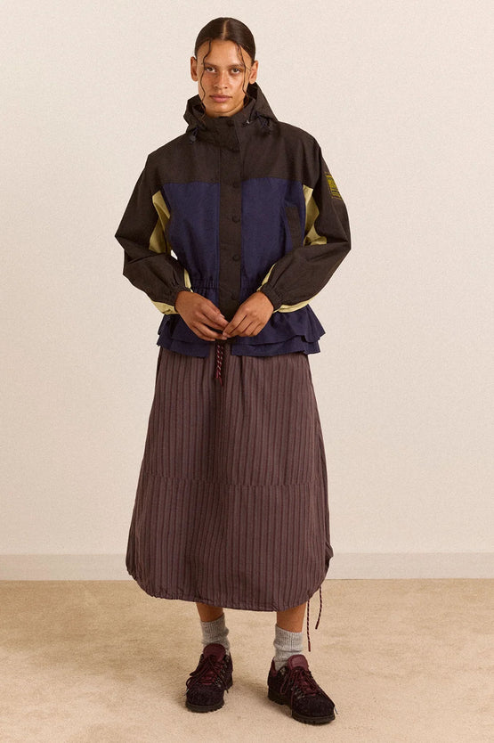 Damson Madder Lainey Midi Skirt - Merlot