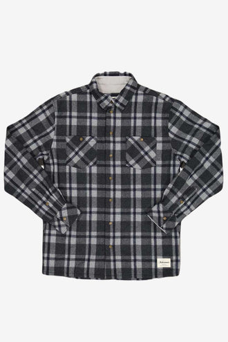 Just Another Fisherman Landing Check Jacket - Graphite