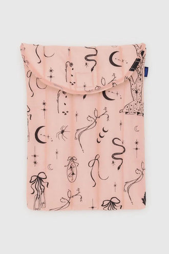 Baggu Puffy Laptop Sleeve 13/14 Inch - Ballet Icons