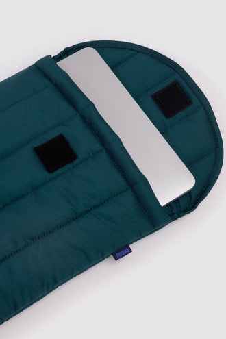 Baggu Puffy Laptop Sleeve 13/14 Inch - Deep Sea