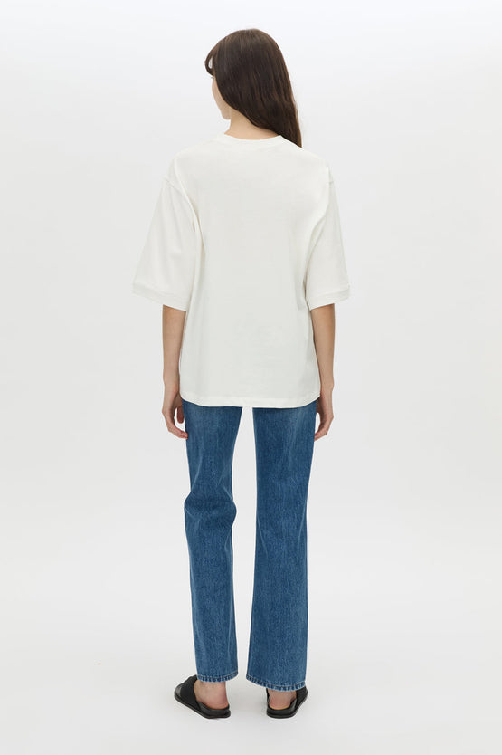 Camilla and Marc Larissa Logo Tee - White