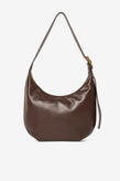 Brie Leon Large Everyday Croissant Bag - Chocolate