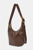 Brie Leon Everyday Croissant Bag Large - Chocolate