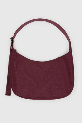 Baggu Large Nylon Crescent Bag - Mahogany