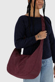 Baggu Large Nylon Crescent Bag - Mahogany