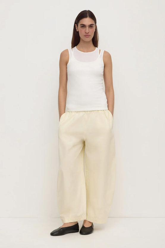 Assembly Mika Jersey Layered Tank - White