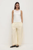 Assembly Lola Barrel Pant - Vanilla