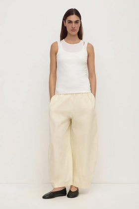 Assembly Lola Barrel Pant - Vanilla