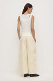 Assembly Lola Barrel Pant - Vanilla