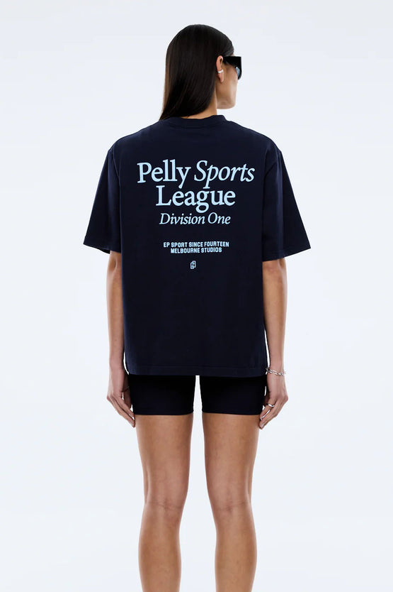 Ena Pelly Sports League Tee - Navy
