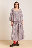 Damson Madder Leilani Blouse - Garden Stripe