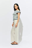 Ruby Emma Knit Top - Lemon Navy