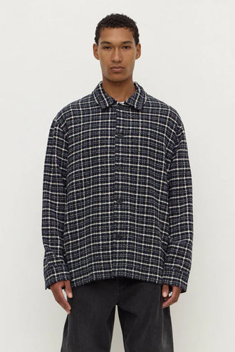 Assembly Leo Check LS - Navy/Cream