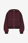 Ruby Lex Hoodie - Deep Plum