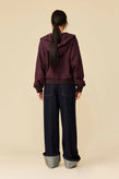 Ruby Lex Hoodie - Deep Plum