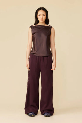 Ruby Lex Trackpant - Plum
