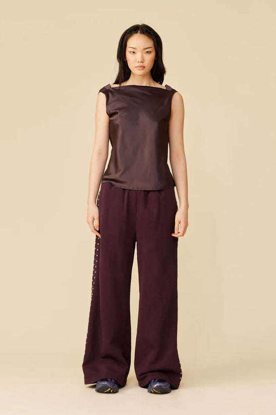 Ruby Lex Trackpant - Plum