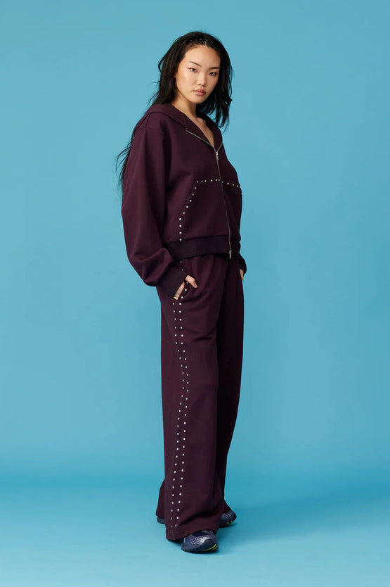 Ruby Lex Trackpant - Plum