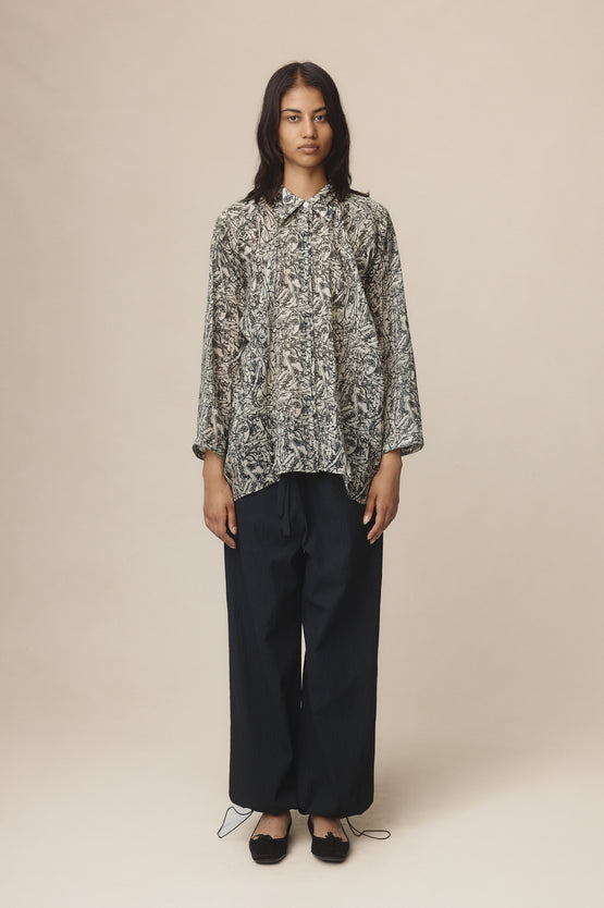 Marle Liberty Shirt - Echo Print