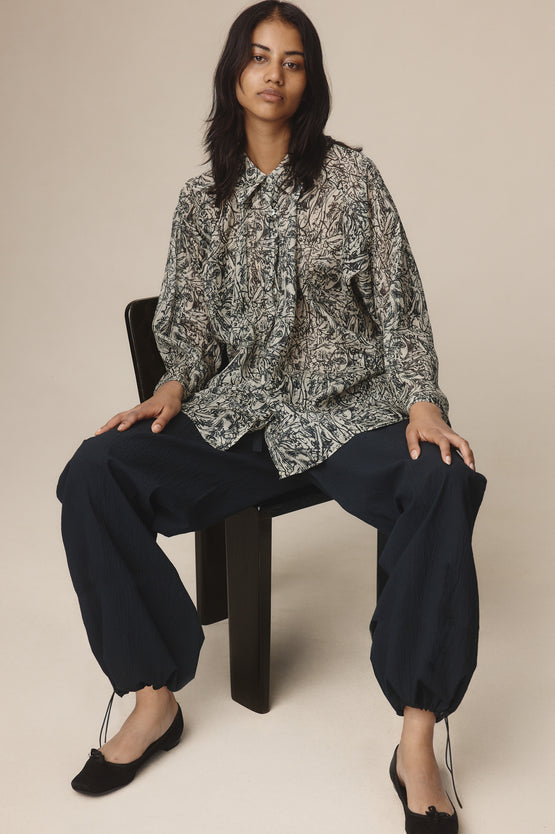 Marle Liberty Shirt - Echo Print