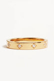 By Charlotte Infinite Light Ring - Gold