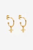 By Charlotte Live In Light Hoops - Gold