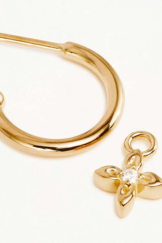 By Charlotte Live In Light Hoops - Gold