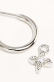 By Charlotte Live In Light Hoops - Silver