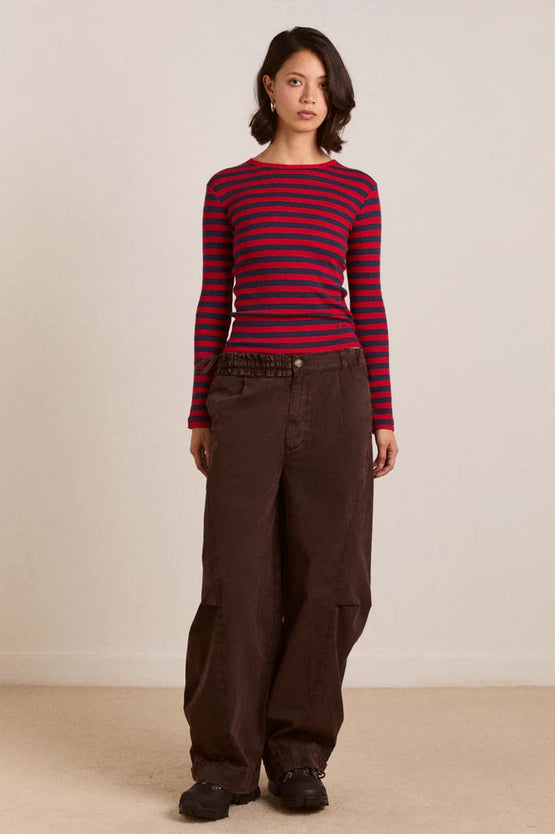 Damson Madder Liv Trouser - Coffee Bean