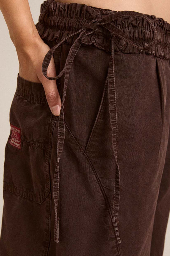 Damson Madder Liv Trouser - Coffee Bean