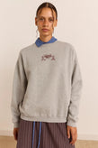 Damson Madder Local Fixers Sweatshirt - Grey