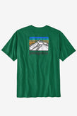 Patagonia Logo Ridge Pocket Responsibili Tee - Gather Green