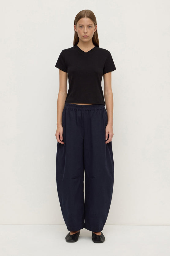 Assembly Lola Barrel Pant - Navy