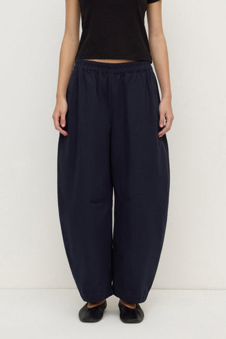 Assembly Lola Barrel Pant - Navy