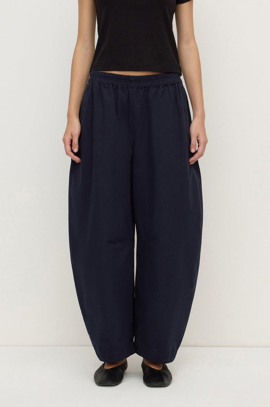Assembly Lola Barrel Pant - Navy
