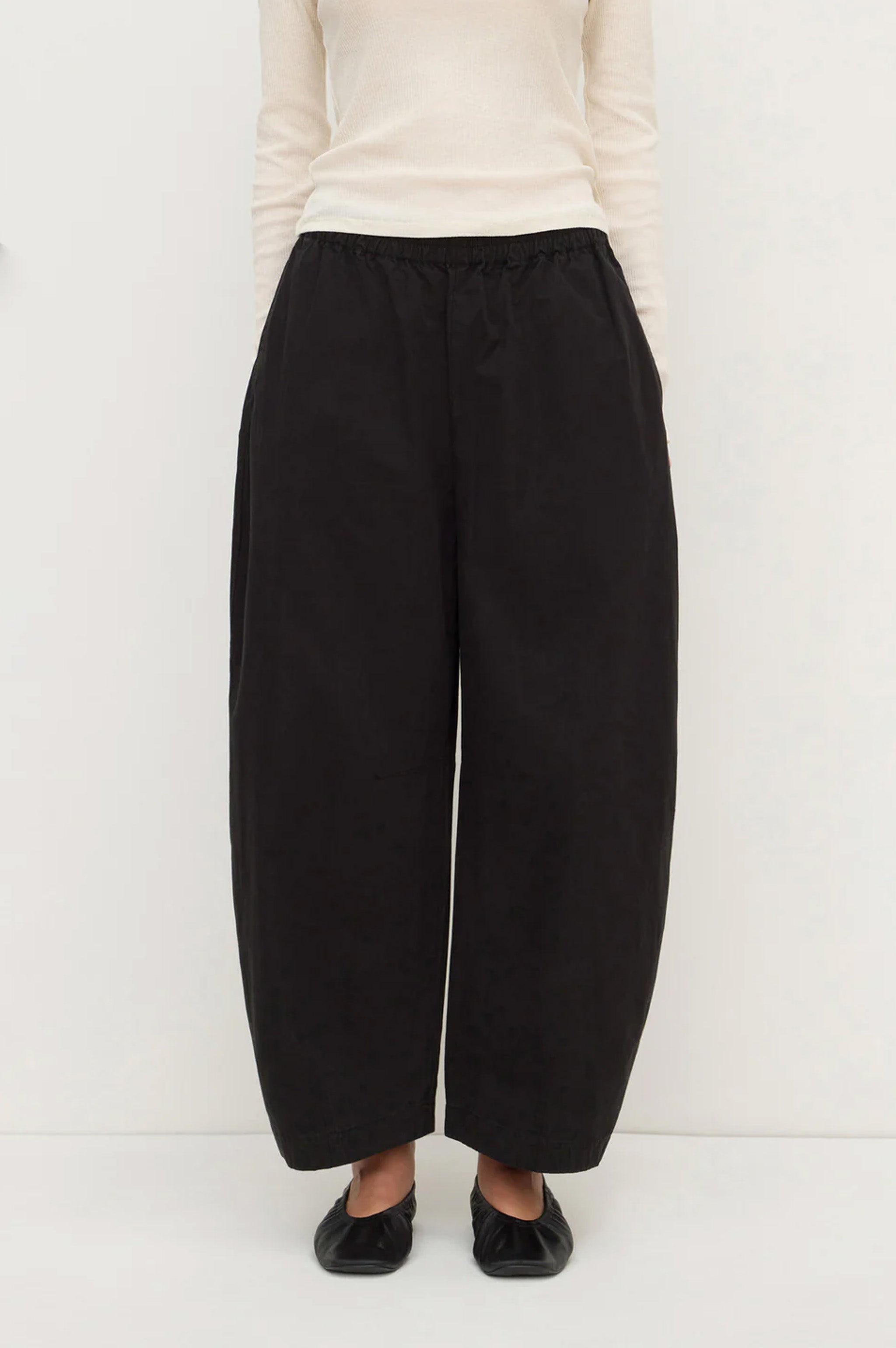 Assembly Lola Barrel Pant - Black