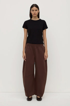 Assembly Lola Barrel Pant - Ganache