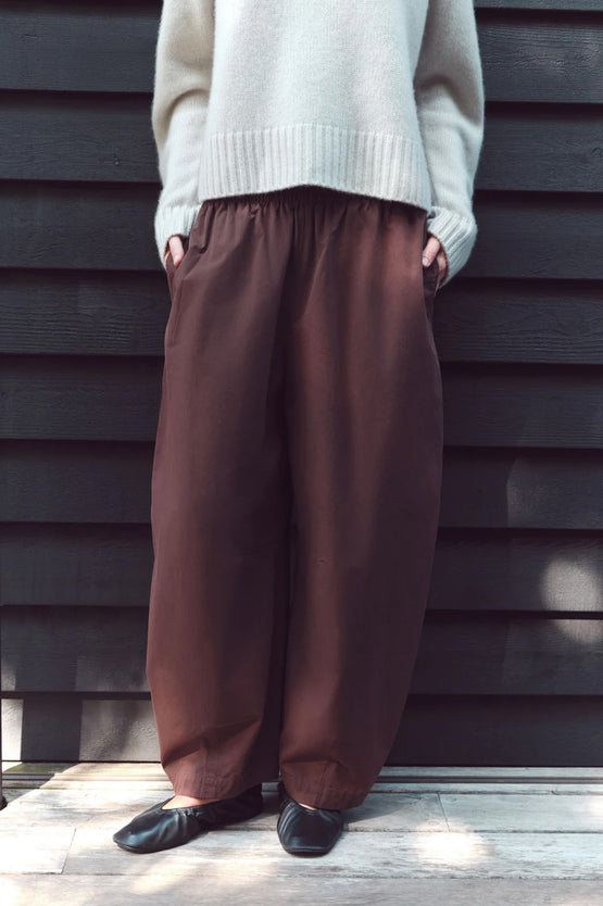 Assembly Lola Barrel Pant - Ganache