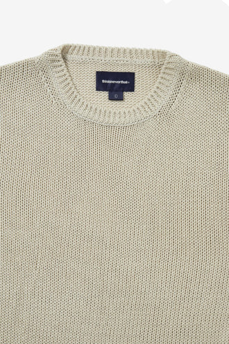 Thisisneverthat Loose Gauge Knit - Ivory