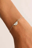 By Charlotte Lotus Bracelet - Silver