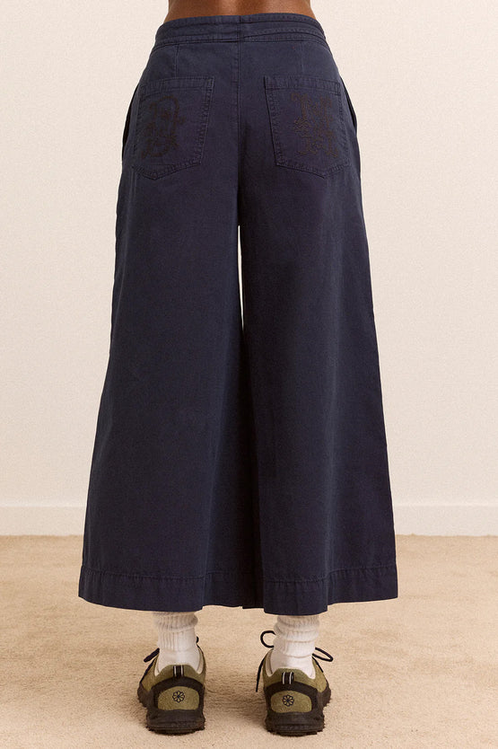 Damson Madder Lotta Culotte - Navy