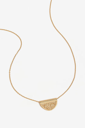 By Charlotte Blooming Together Necklace - Gold