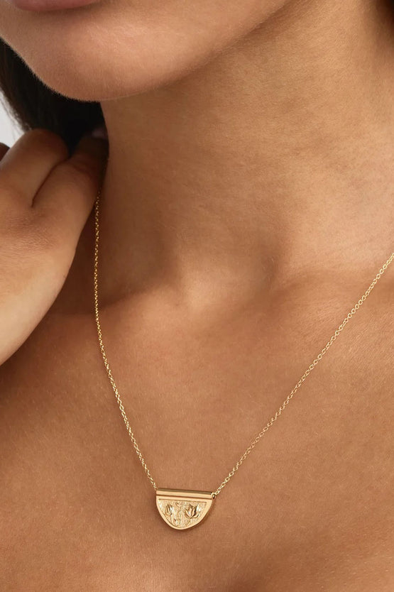 By Charlotte Blooming Together Necklace - Gold