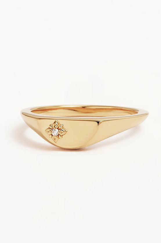 By Charlotte Lotus Ring - Gold