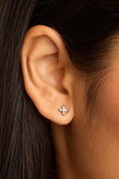 By Charlotte Live In Light Studs - Silver