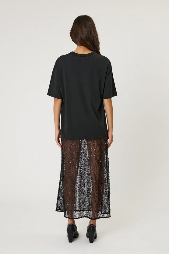 Remain Lovestruck Tee - Washed Black