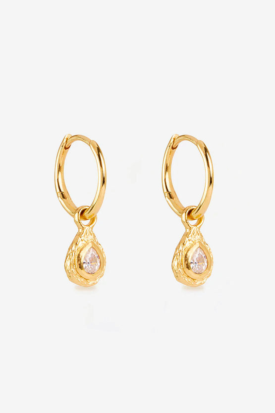 By Charlotte With Love Hoop Earrings - Gold