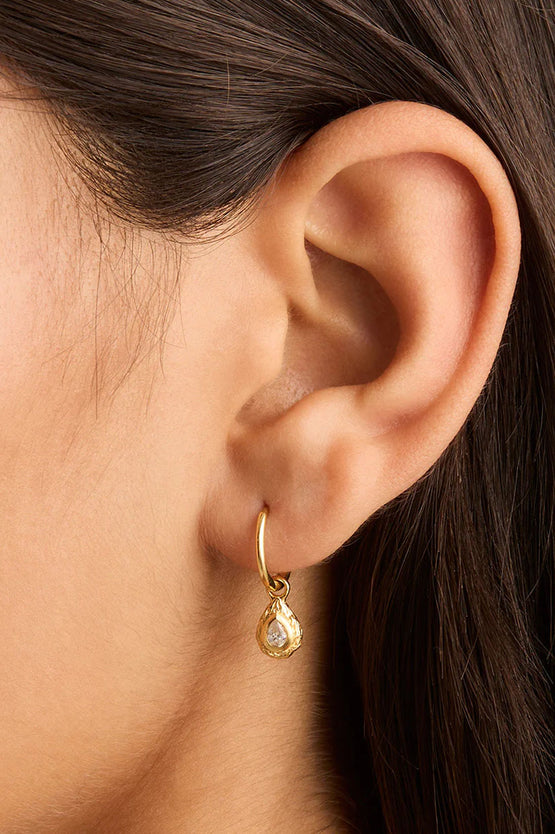 By Charlotte With Love Hoop Earrings - Gold