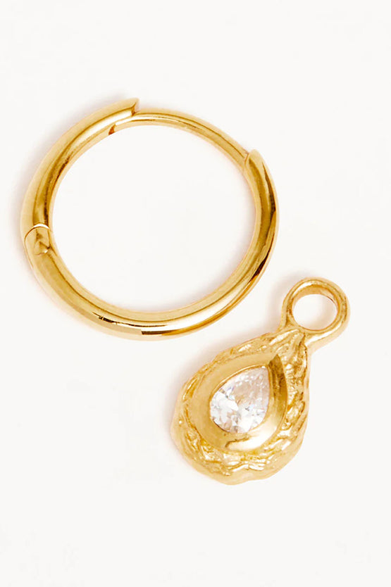 By Charlotte With Love Hoop Earrings - Gold