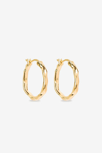 By Charlotte Lover Hoops - Gold